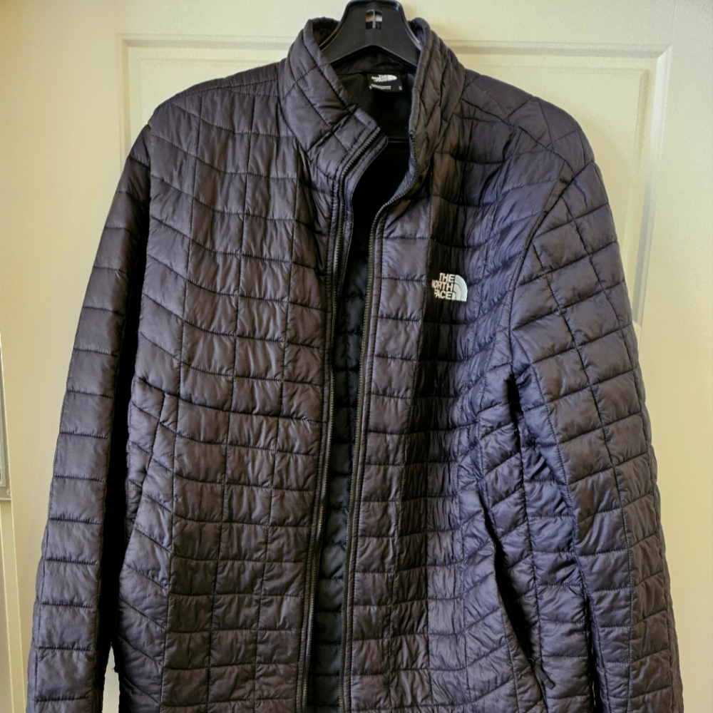 Men The Northface Black Puffer